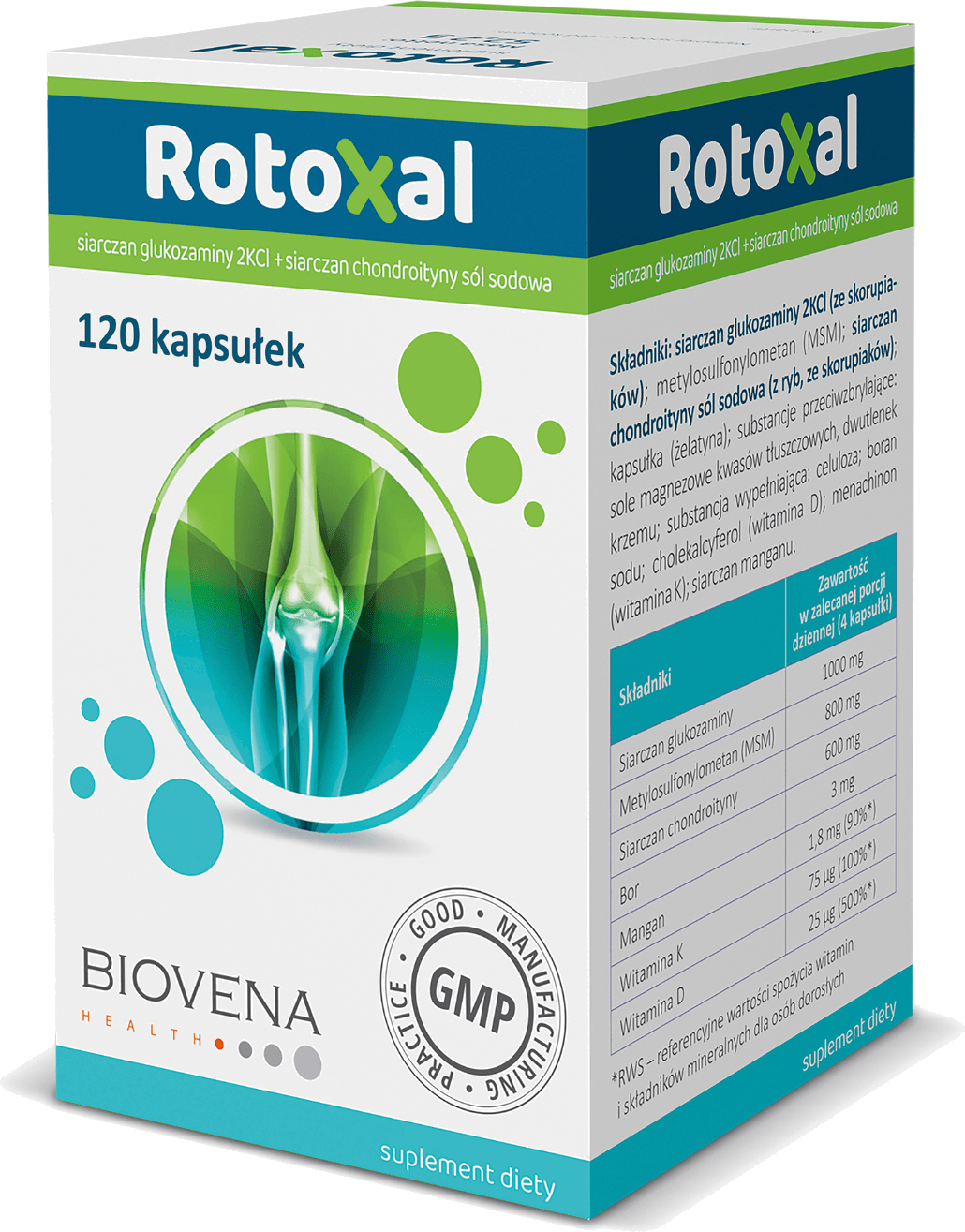 Opakowanie RotoXal 120 kapsułek